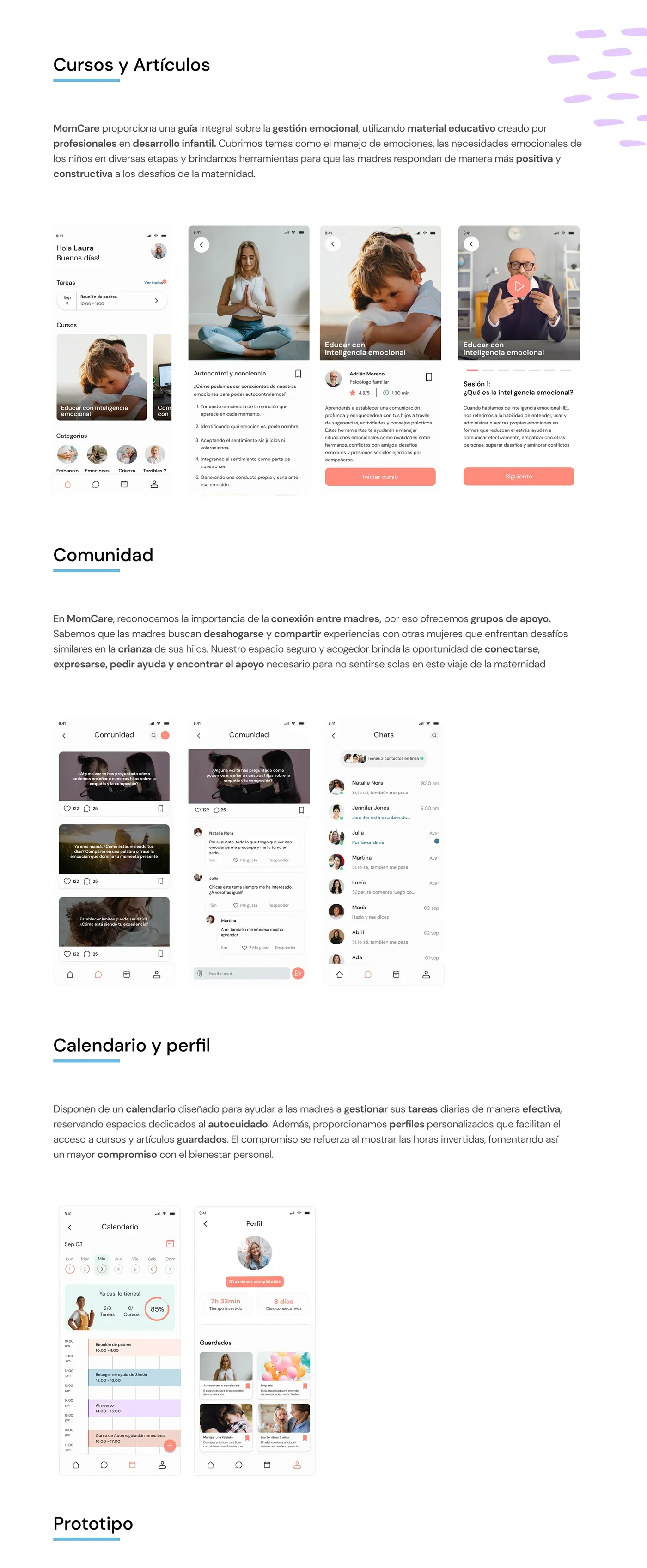 MomCare community