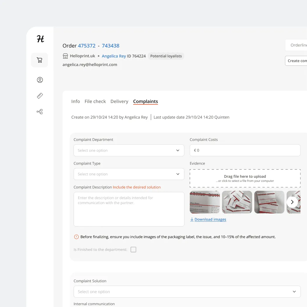 Complaints Redesign